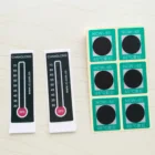 Sensitive Color Changing Sticker Label Food Temperature Indicator Label, Reversible 55, 65, 75 degree