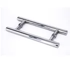 hardware glass door H stainless steel shower handles sus304 polished