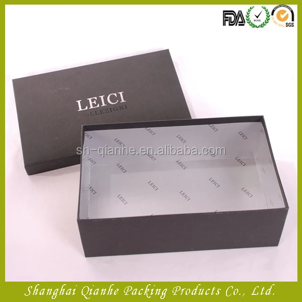 cmky printed coated baby shoe box packaging for gift boxes
