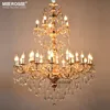 Antique Bronze Large Hotel Chandelier for Foyer, Stair, Banquet Hall MD3134 L28