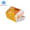 Packing Sugarcane Bagasse Paper Food Takeaway Divider Burger Packaging Carton/box