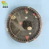 Christmas party serving tray Fast food sushi box PS plastic round trays disposable food packaging