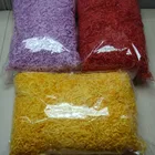 Easter Party Decorative Artificial Grass/ Popular Design green Holographic Easter Grass/Colorful Plastic Easter Grass