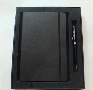 gift notebook set leather notebook agenda and pen gift set faux