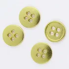 BTK-009 Wholesales SGS Eco friendly 18L sewing shirt button 4 holes metal button