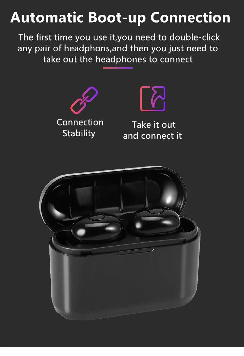 New Invention Mini Intelligence TWS Wireless Auriculares Bluetooth - ANKUX.COM