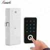 Smart fingerprint cabinet and drawer lock digital keypad lock for file cabinet locking system