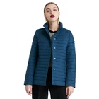 MIEGOFCE Water-Resistant Leisure Style None Hooded Puffer Jacket Polyester Fabric Cotton -Padded Clothes for Women