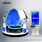 Hot 360 degree 9d vr egg cinema roller coaster motion simulator seats 9 d vr realidad virtual