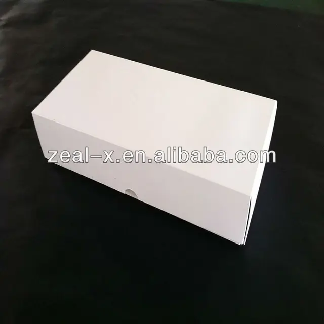 top quality white paper luxury gift box for pen with black eva