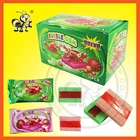 Jelly Gum Center Filled Fruity Chewing Shantou Manufacturer Jelly Bubble Gum