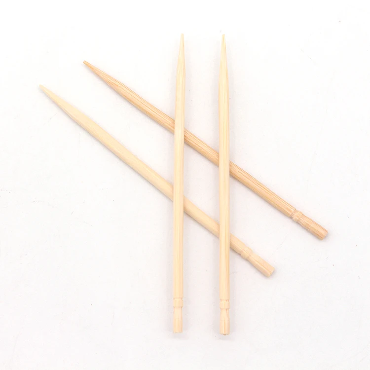 Disposable bamboo toothpicks diameter 2.0mm for table decoration&accessories