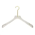 estantes de ropacolgador de ropa Custom Logo Antique Wooden men Suit Hanger