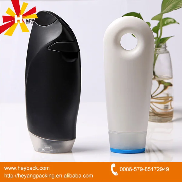 250ml 300ml Unique design hanging shampoo bottle fine mist spray bottle