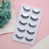 Wholesale Hand-made 3D Fashion Mink and Fiber Eyelashes Private Label Customized Package Box