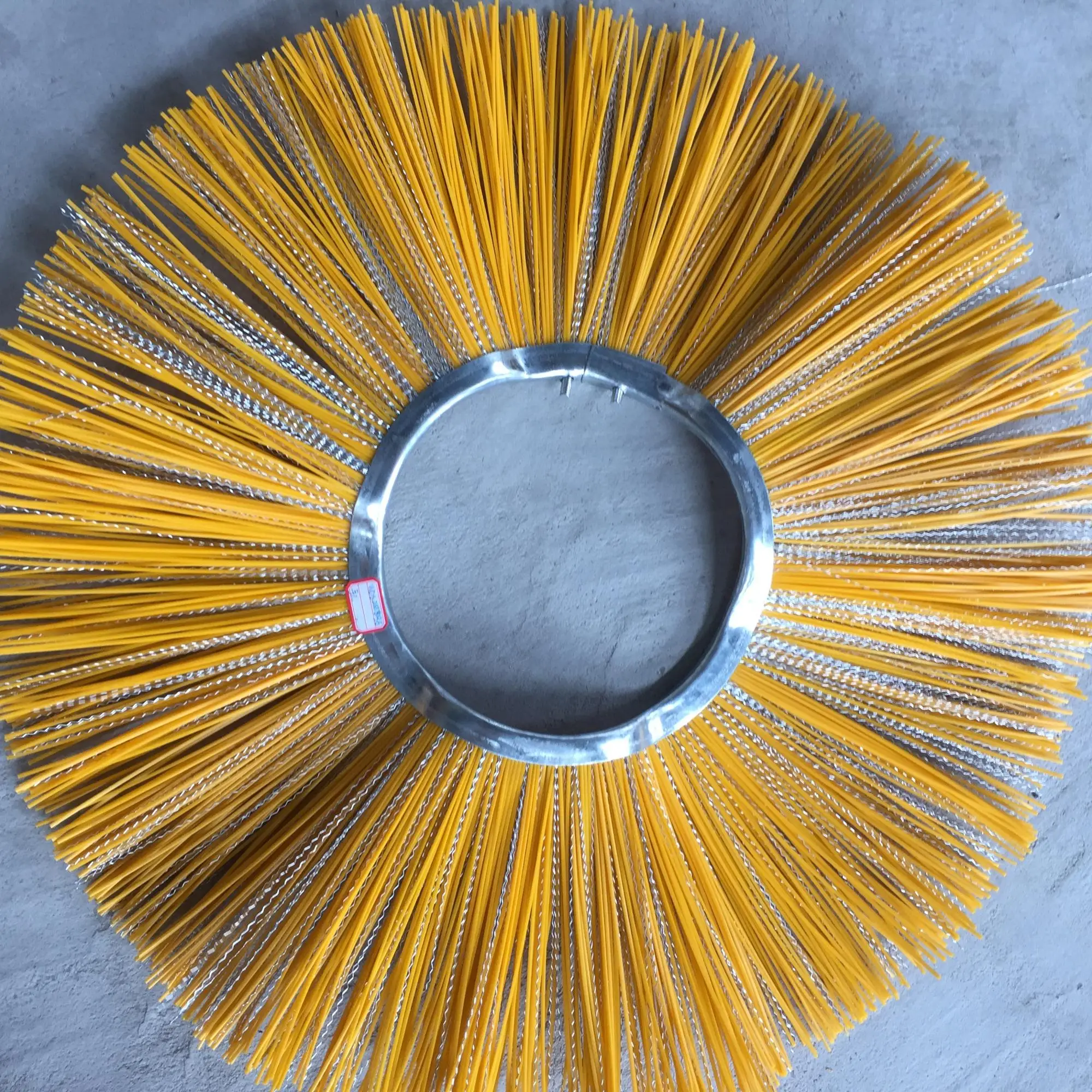 Poly And Wire Mix Wafer Brush Road Cleaning Brushes With High Quality