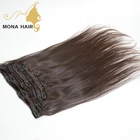 Beauty, fashionable and confident clip in hair extensions for african american