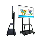 65" 75" 86" LCD multi-touch screen smart interactive digital white board for school