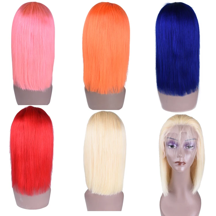 orange hair wig