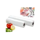 Hot sale custom printed clear plastic supermarket shopping point break fresh bag rolls