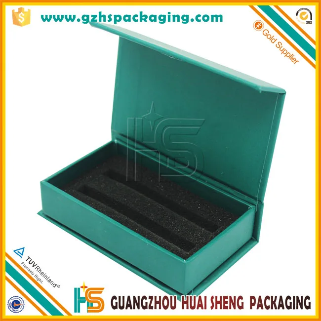 small card packaging paper cardboard green gift boxes with