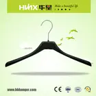 HBX509 Customized Color Suit Hanger Plastic Clothes Hanger With Metal Hook