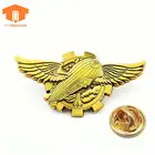 Custom Flag Metal Pin Badge Pilot Wings Lapel Pin