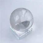 K9 crystal solid glass crystal ball solar system crystal ball with base