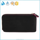 Fashion Custom Handmade Luxury Bowknot Women Zipped Leather Wallet