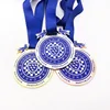 Souvenir High Quality Customized junior chess purple Medals with Soft Enamel Coloring Award