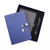 Huaben custom USB notebook and pen gift set for office
