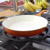 Kitchen Cookware Color Enamel 6inch 8inch10inch 12inch Happy Call Pan Grill Cast Iron Skillet Pan