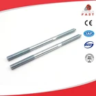 Stainless steel zinc plated double ended threaded wood screw Hanger bolt