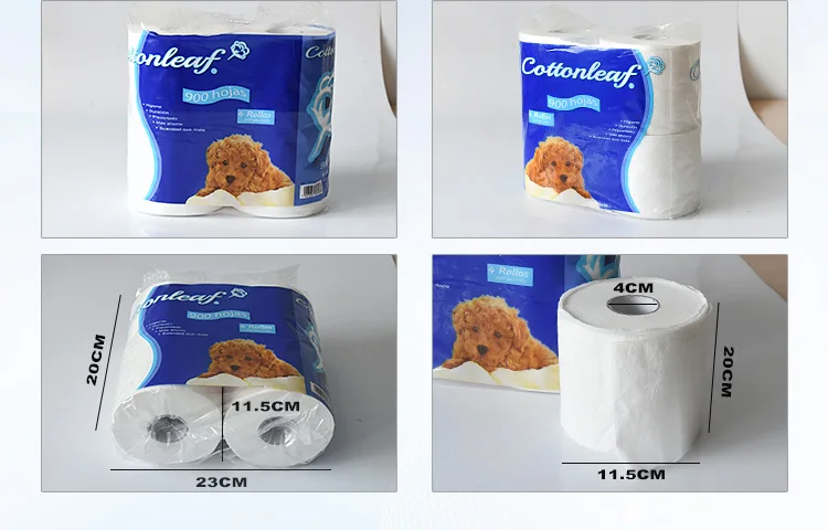 wholesale virgin pulp coreless private label water soluble toilet paper with best price