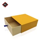 Custom Special Recycle Paper Logo Foil Stamping Cardboard Sliding Drawer Packaging Box