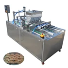 Shanghai machinery automatic puff pastry making cream filling machine