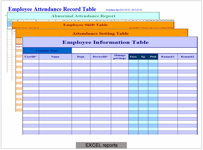 attendance point system excel