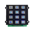 usb metal numeric keypad voting keypad custom made silicone button rubber keypad