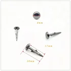 Round Head Decorative Nail Upholstery Sofa Chair Nails Push Pin Thumb Tacks