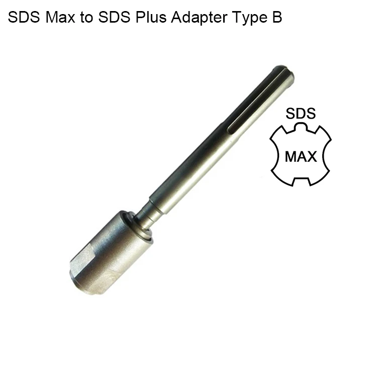 SDS Plus Drill Chuck Adapter for 1/2 in. 3-Jaw Keyless Chuck with SDS Plus Shank
