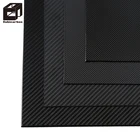 Pultrusion 24T 3k Twill Glossy Carbon Fiber Board Plate