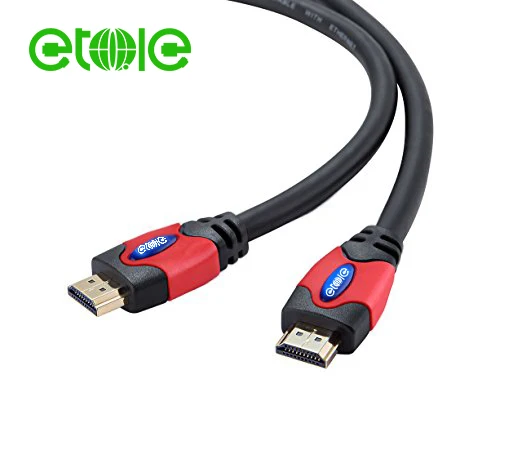 high speed hdmi cable male to male gold plated hd av audio hdmi cable supports 3d 4k resolution hdmi input lcd monitor