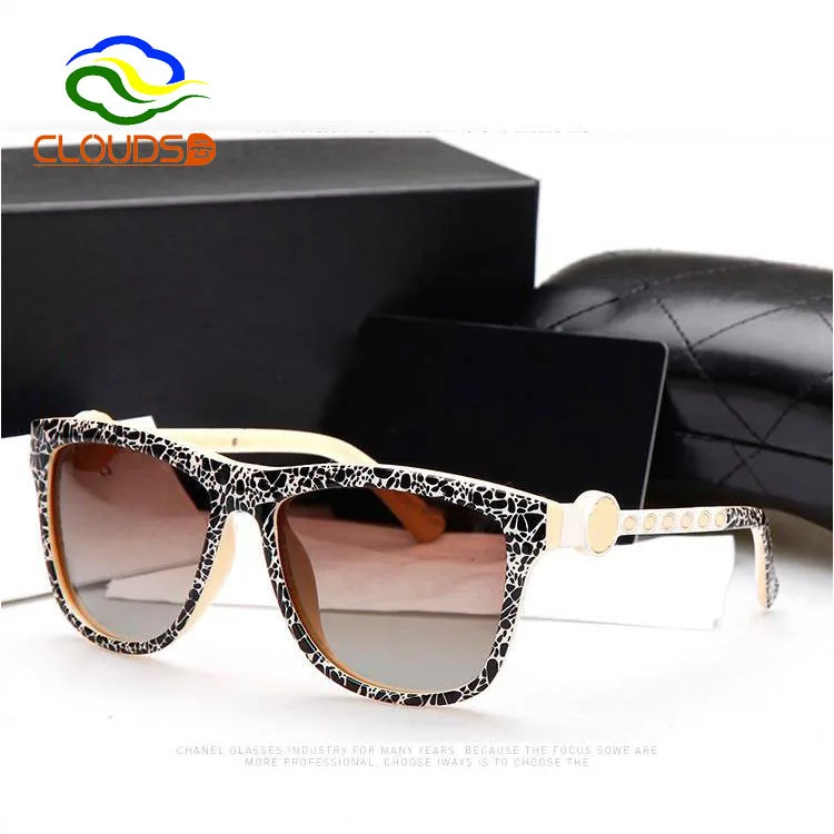 Summer Style High Quality Fashion Polarized Sunglasses Women Brand Designer 2015 Luxury UV400 Happy Freedom Sunglasses With Box