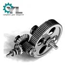 Custom Design GS42CrMo4 Cast Alloy Steel Transmission Pinion Spur Gear
