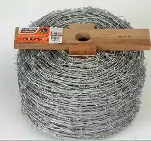 galvanized or pvc barbed wire in roll