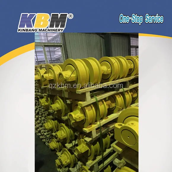Yellow color with high quality long life Excavator parts D50 DF track roller