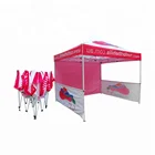 10x10 Outdoor pop up office tent folding paint kiosk Trade commercial event advertising display show canopy tent booth