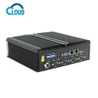 Intel 1037U/i3/i5/i7 CPU Multiple I/O Ports Fanless Mini Box PC