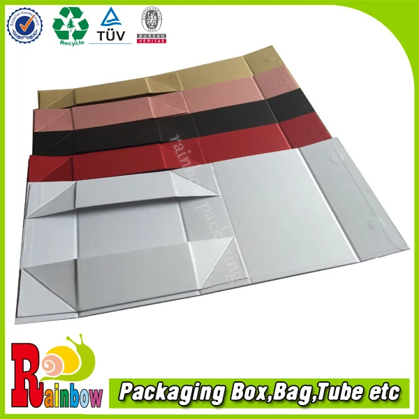 customized foldable cardboard magnetic gift boxes wholesale with