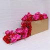 LFB1000 wedding banquet table flower handmade beautiful hot pink table garland customized table flower arrangement wholesale